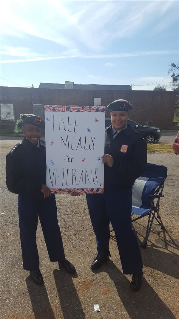 JROTC Students